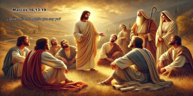Marcos 16,13-19 Quién es Jesús
