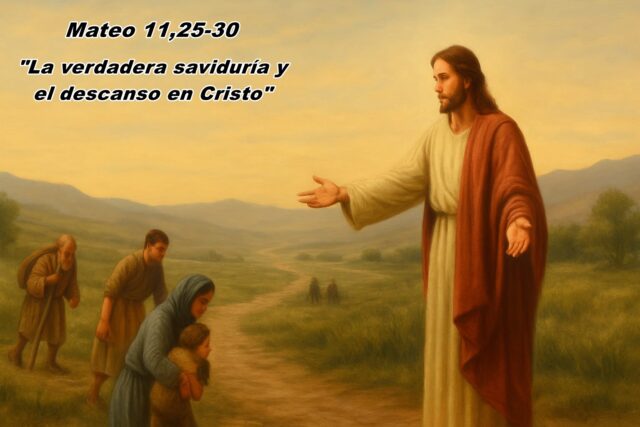 Mateo 11,25-30 Mateo 11,25-30
